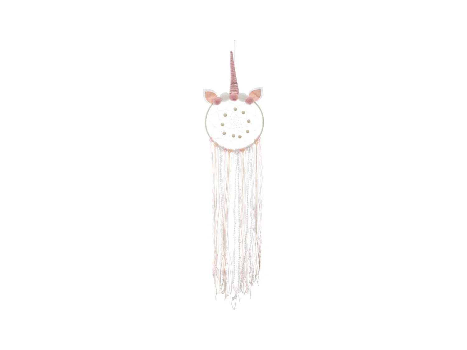 Déco murale Attrape rêves Licorne H 76 cm