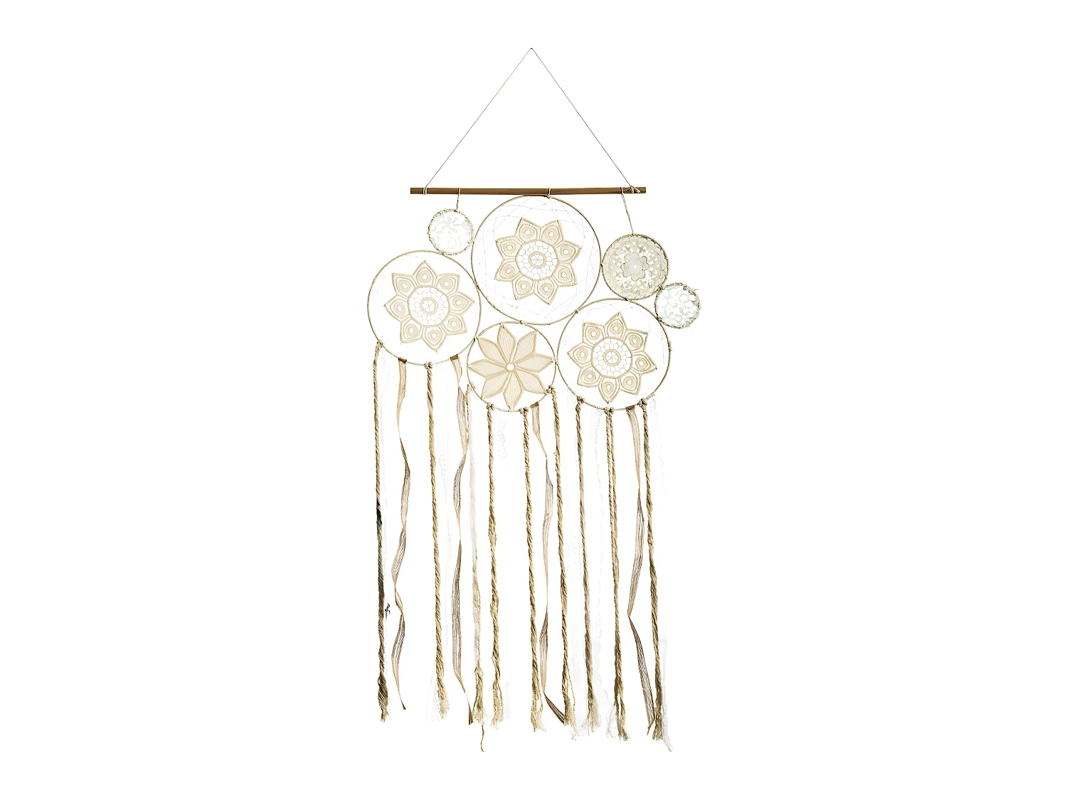 Déco murale Attrape Rêves été indien H 95 cm