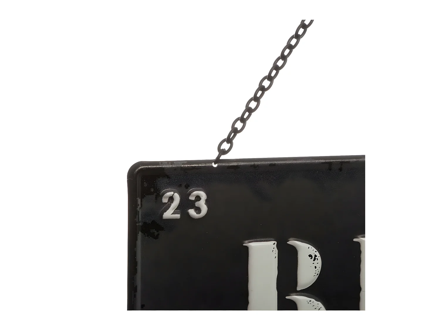 Décoration en Métal Rétro et Vintage à suspendre 26 x 34 cm