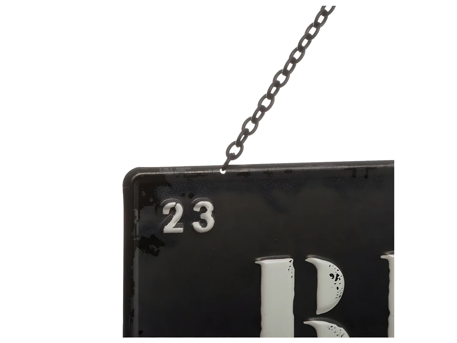 Décoration en Métal Rétro et Vintage à suspendre 26 x 34 cm