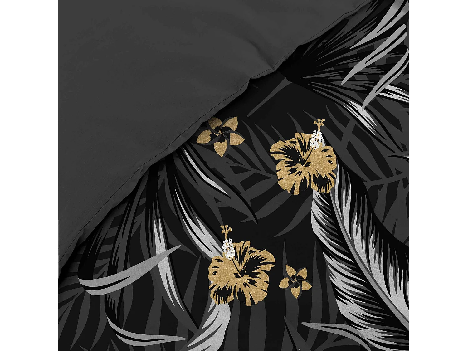 Parure Housse de couette + taie 260 x 240 cm Plumes Paradore