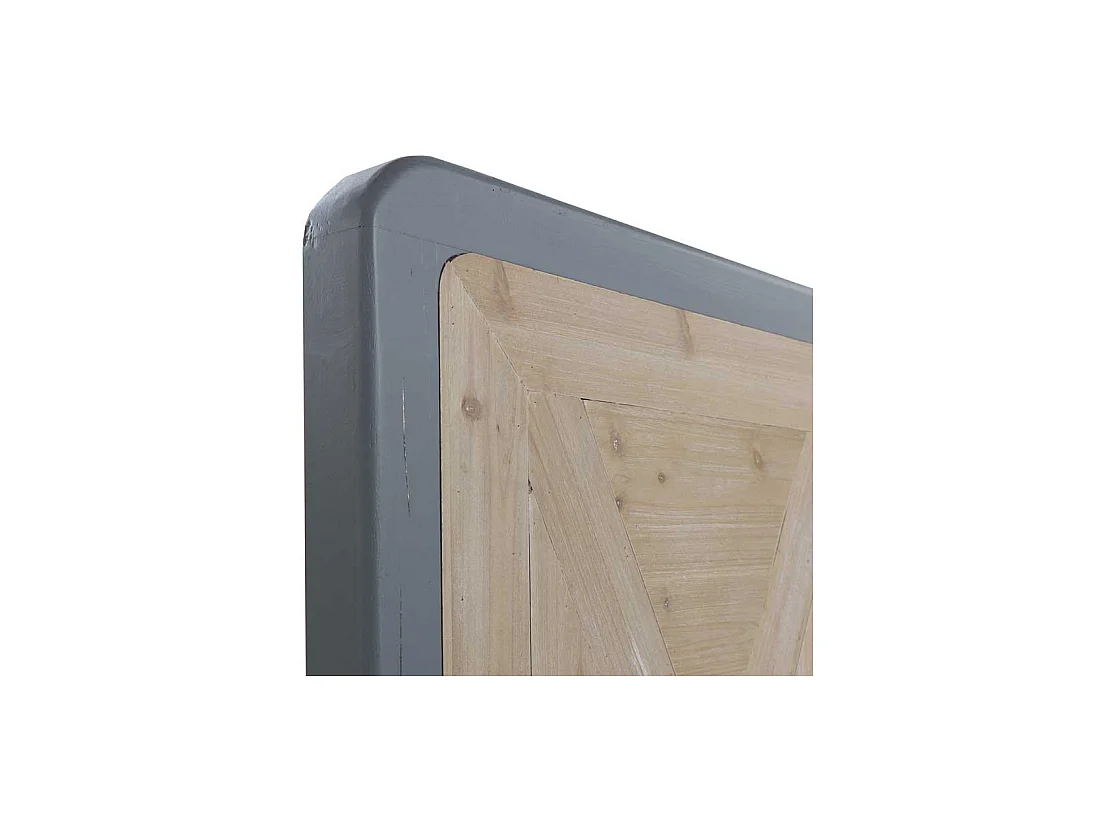 Tête de lit 145 cm Bois/Gris- ANNETTE