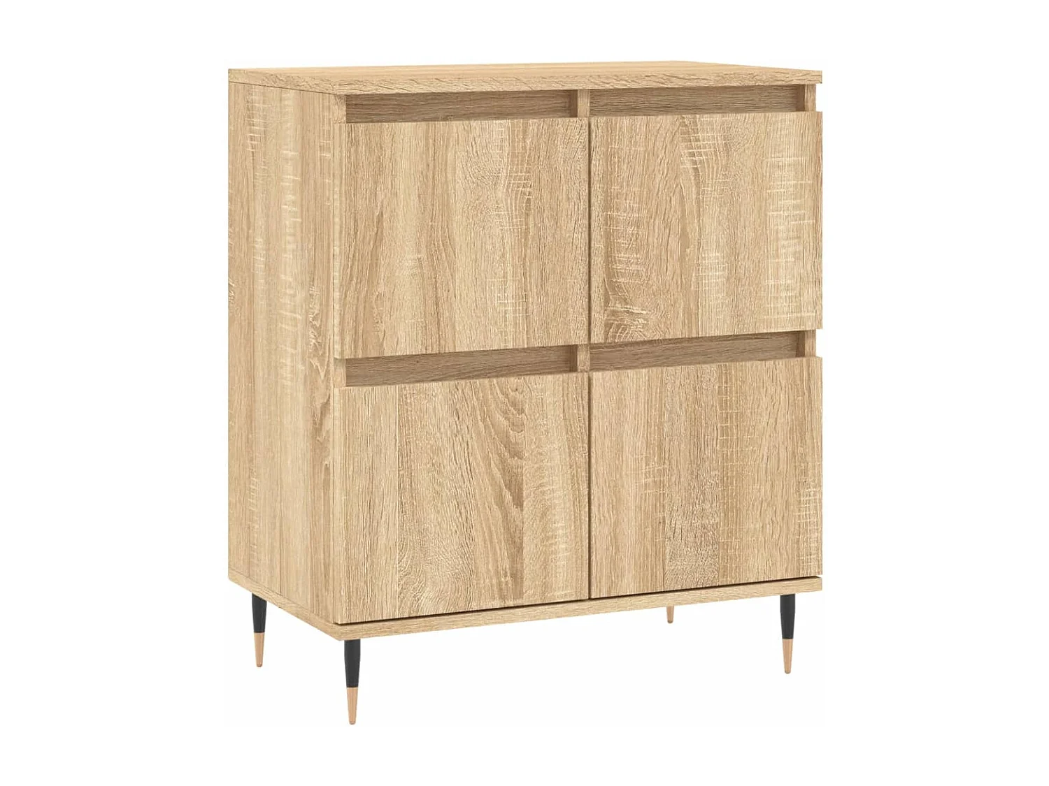Sideboard aus Sonoma-Eiche, 60 x 35 x 70 cm, Holzwerkstoff