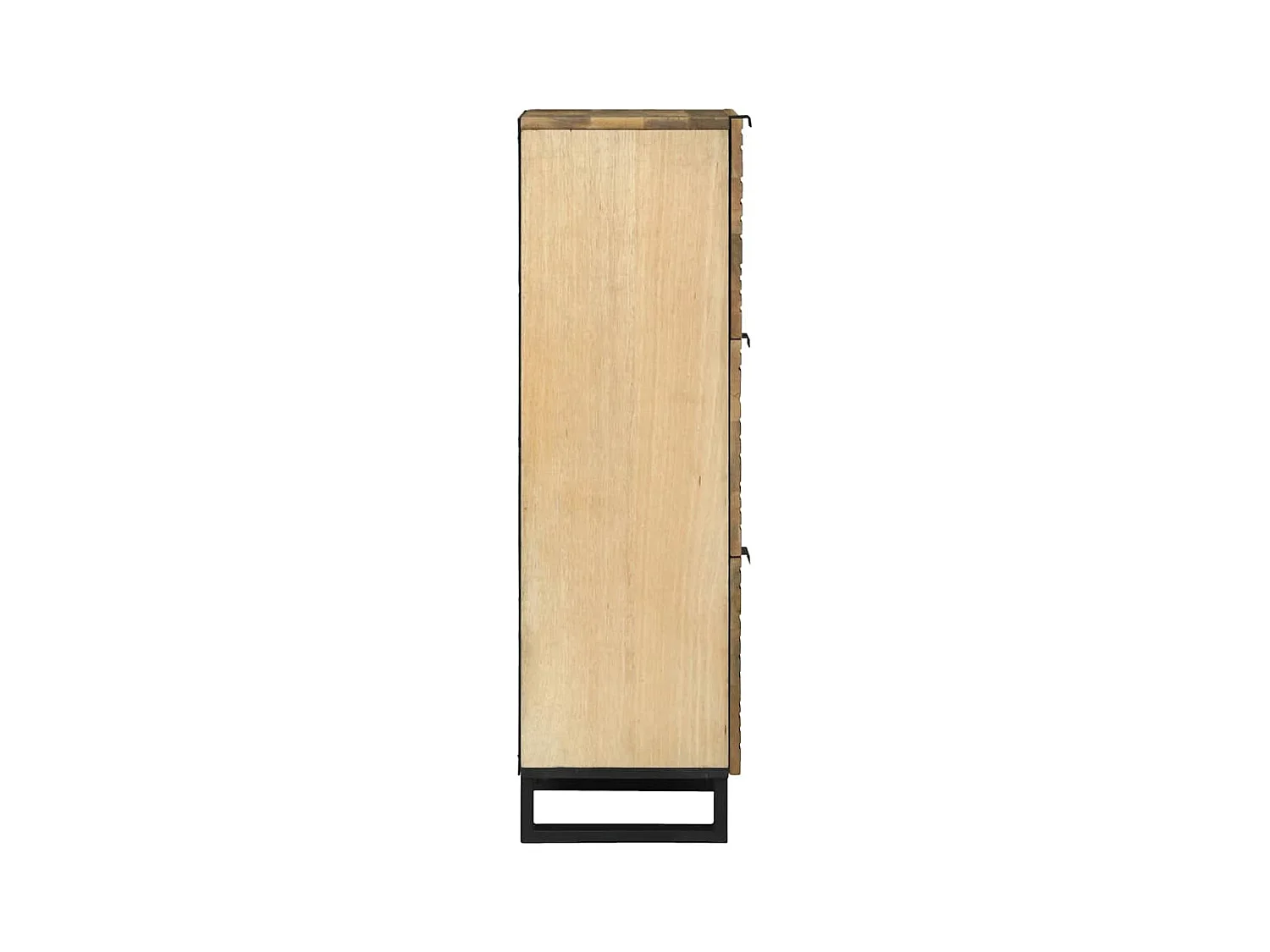 Highboard - 40x33.5x110 cm en bois de mangue massif