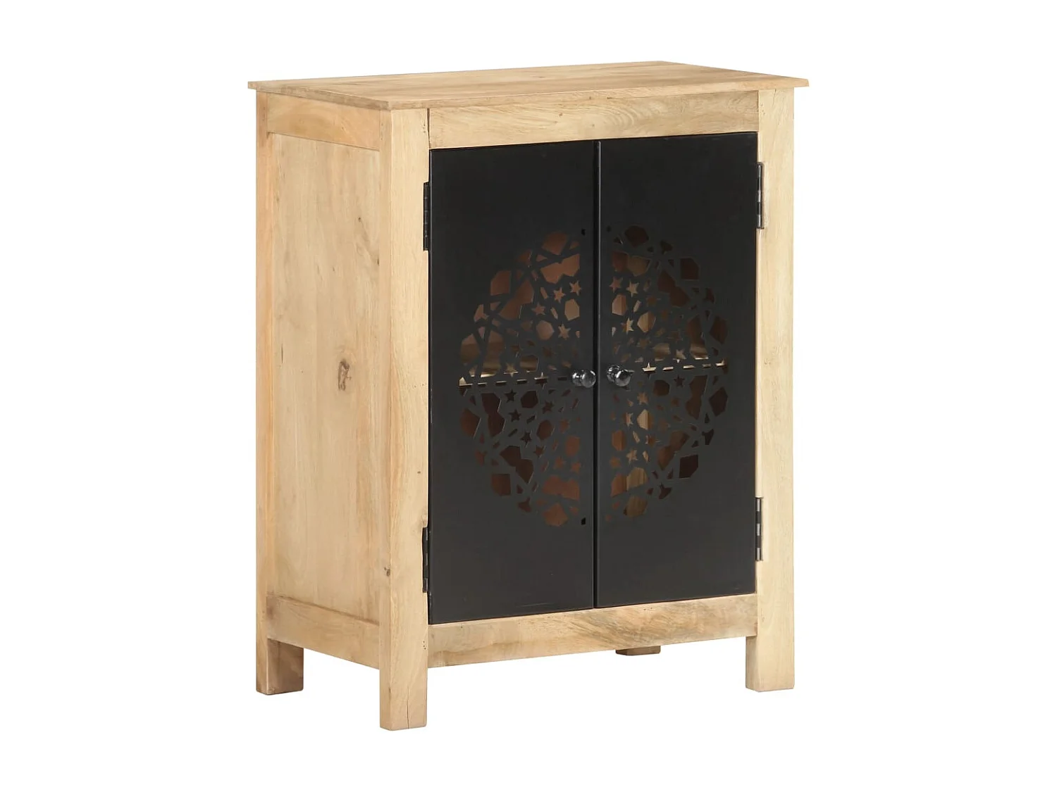 Buffet 60x35x75 cm Bois de manguier massif