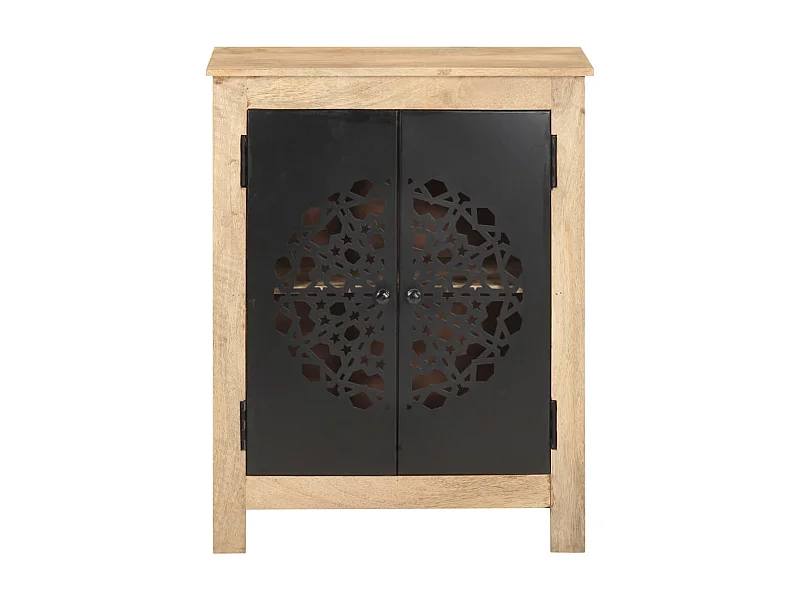 Buffet 60x35x75 cm Bois de manguier massif