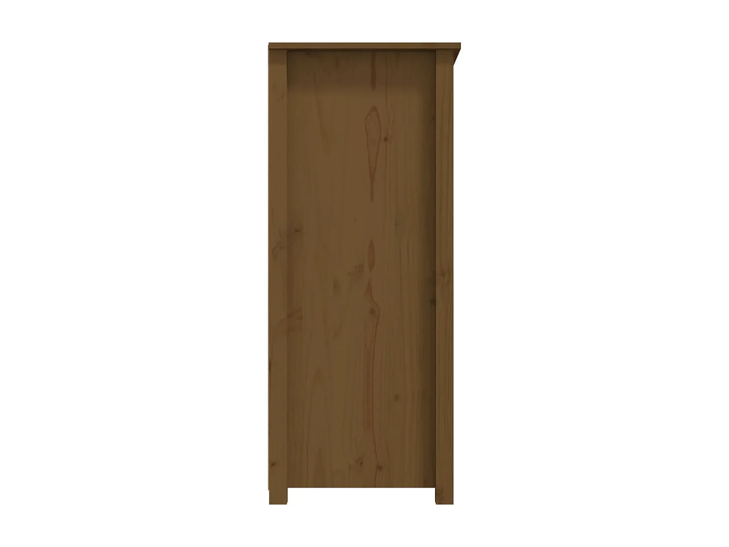 Buffet Marron miel 83x41,5x100 cm Bois massif de pin