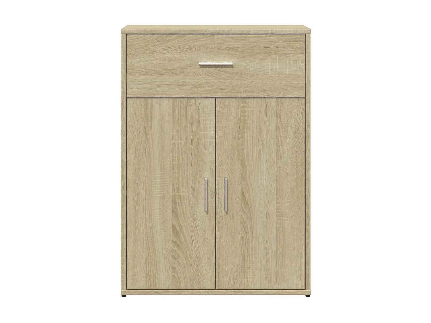 Buffets 2 pcs chêne sonoma 60x30x84 cm bois d'ingénierie