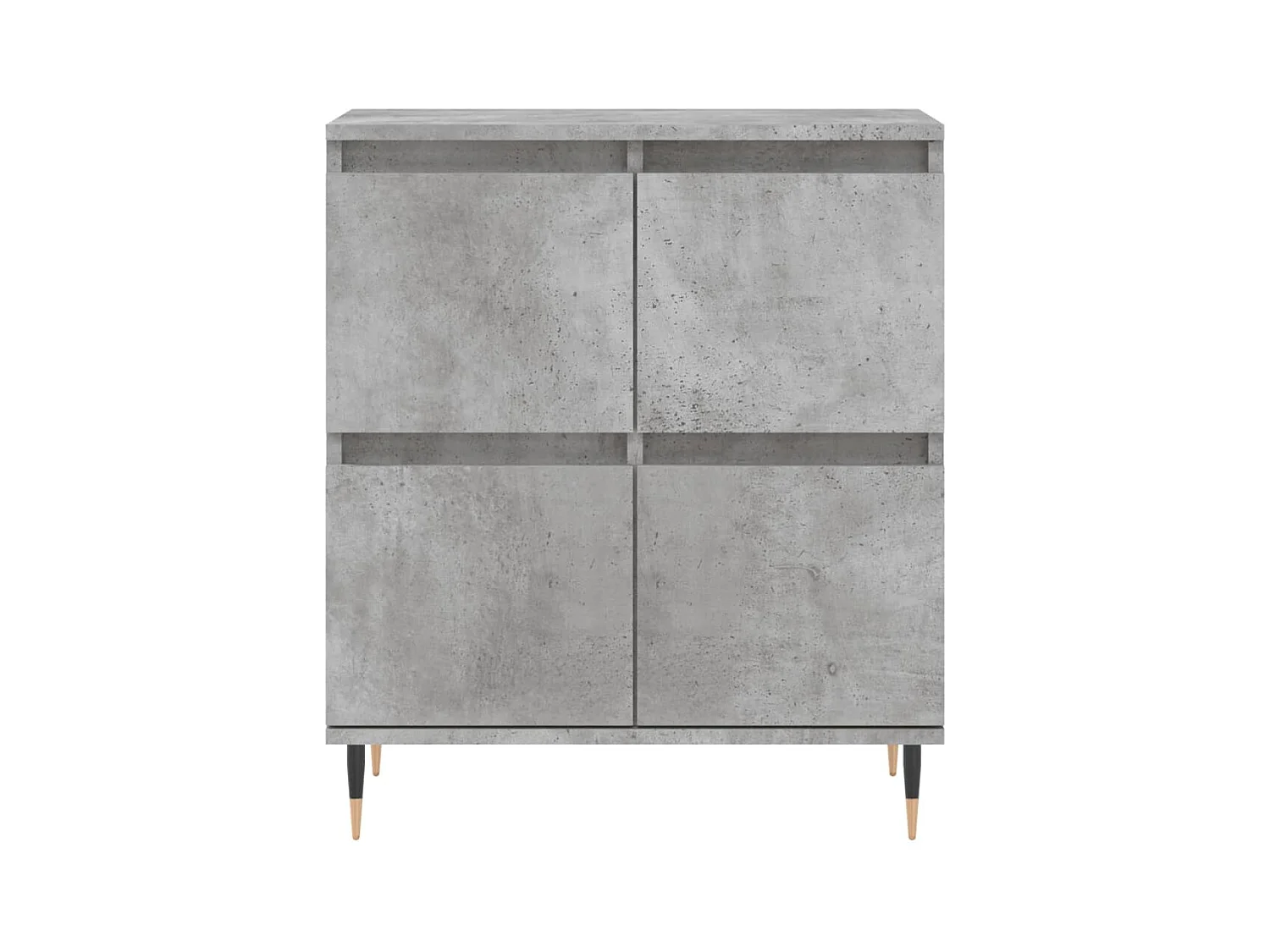 Buffet Gris béton 60x35x70 cm Bois d'ingénierie