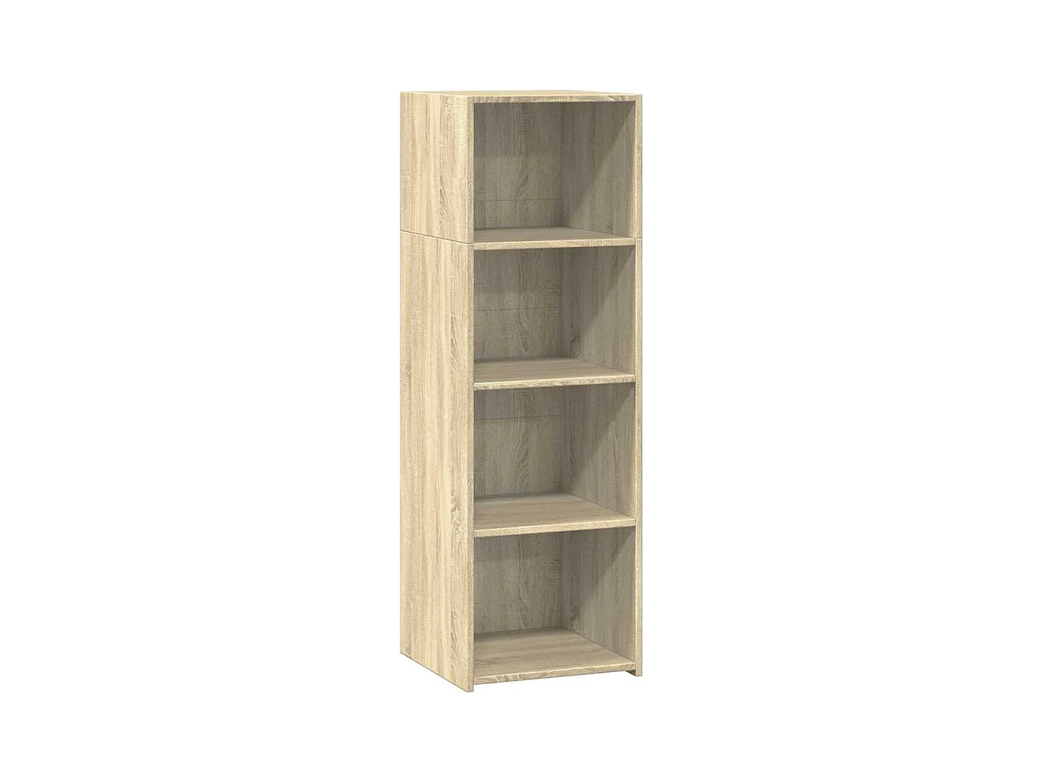 Buffet chêne sonoma 40x41x124 cm bois d'ingénierie