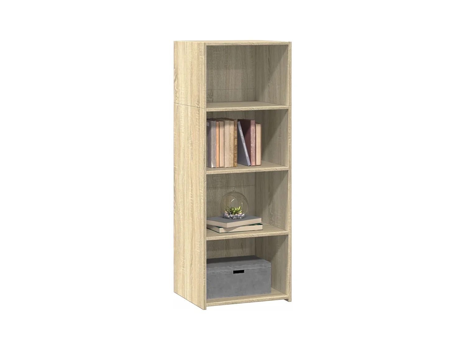 Buffet haut chêne sonoma 45x41x124 cm bois d'ingénierie