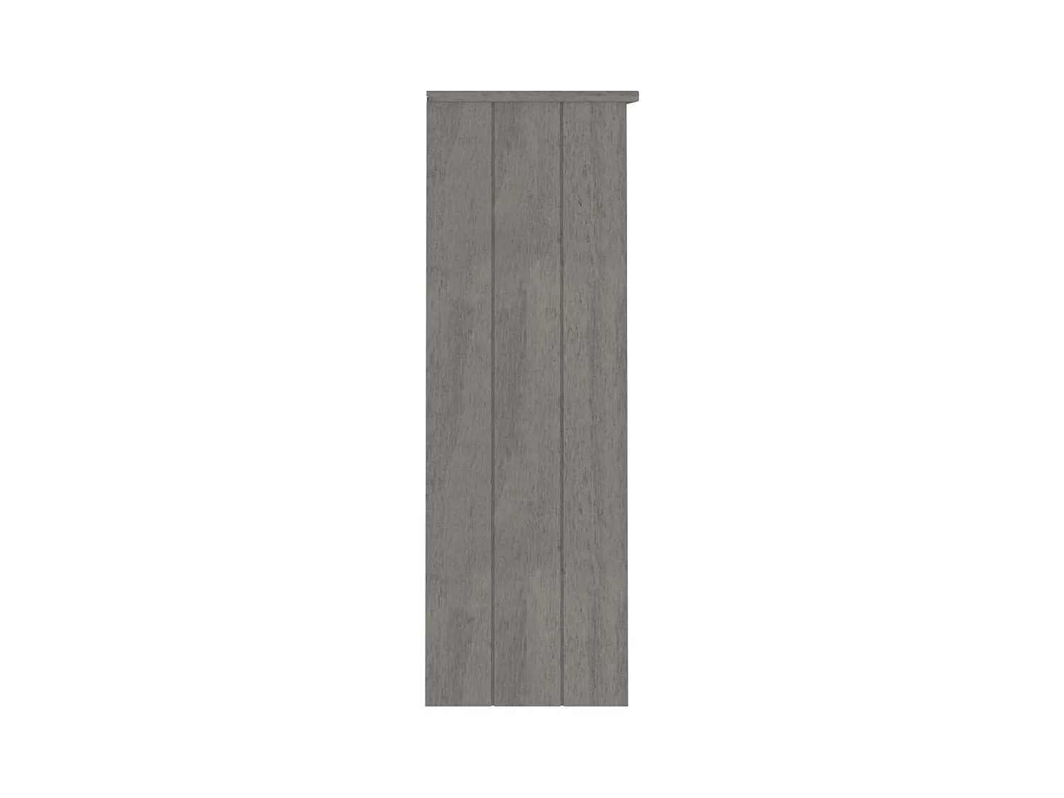 Dessus de buffet HAMAR Gris clair 85x35x100 cm Bois de pin