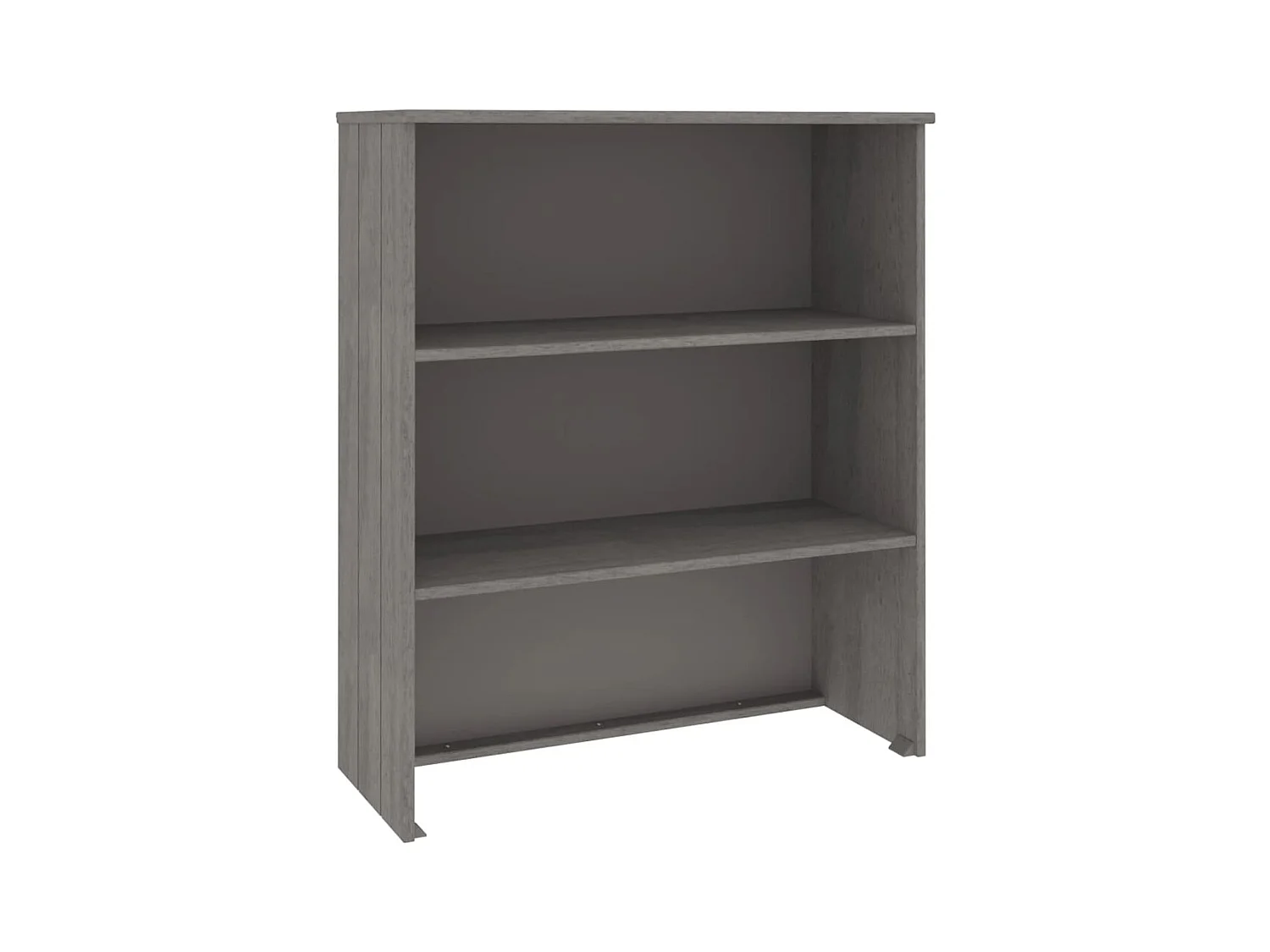 Dessus de buffet HAMAR Gris clair 85x35x100 cm Bois de pin