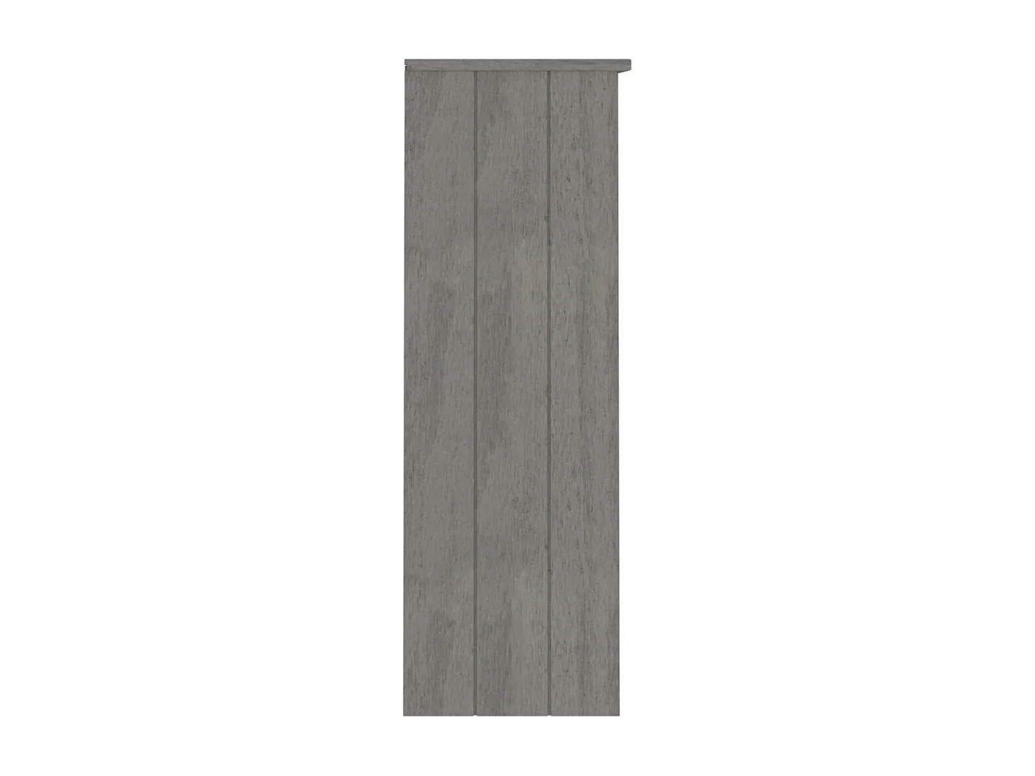 Dessus de buffet HAMAR Gris clair 85x35x100 cm Bois de pin