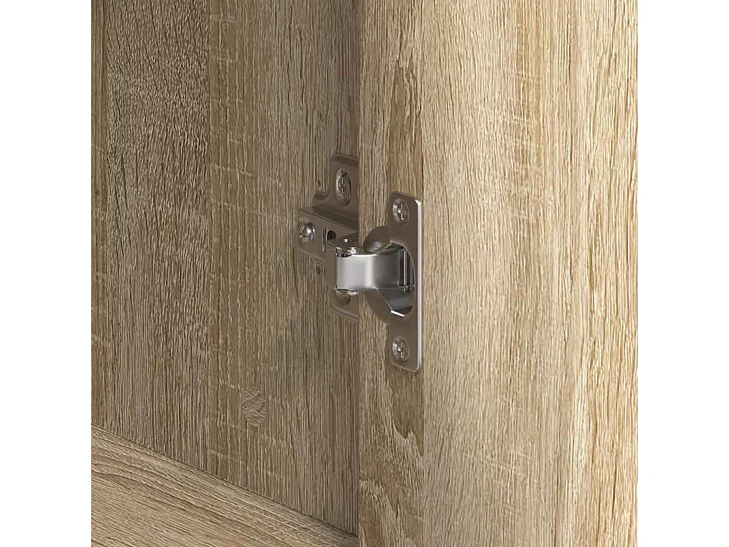 Sonoma eiken dressoir 120x41x75 cm in bewerkt hout