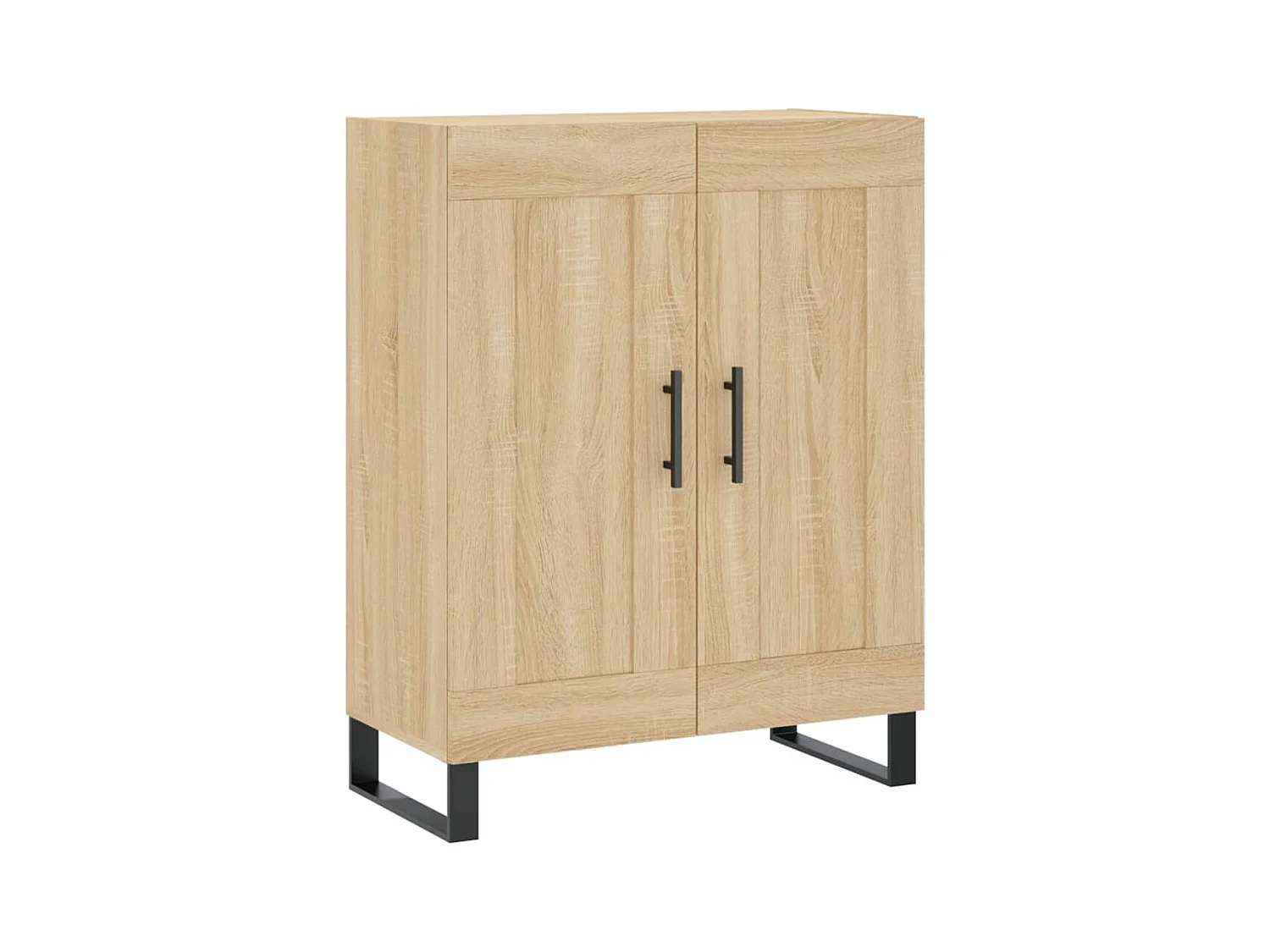 Hoog dressoir Sonoma eiken 69,5x34x180 cm Technisch hout