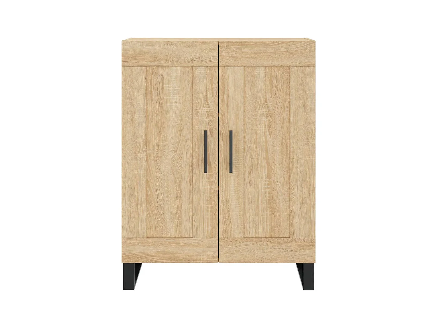 Hoog dressoir Sonoma eiken 69,5x34x180 cm Technisch hout