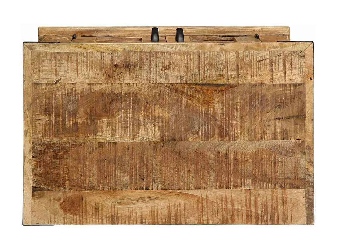 Buffet 55x35x70 cm Bois massif Mangue brut