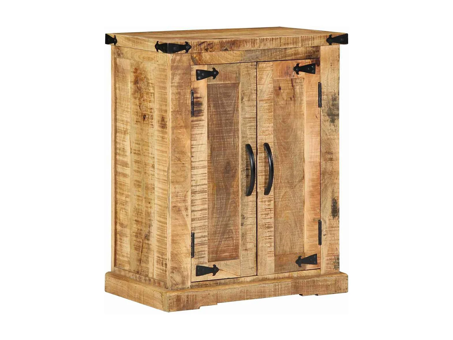 Buffet 55x35x70 cm Bois massif Mangue brut