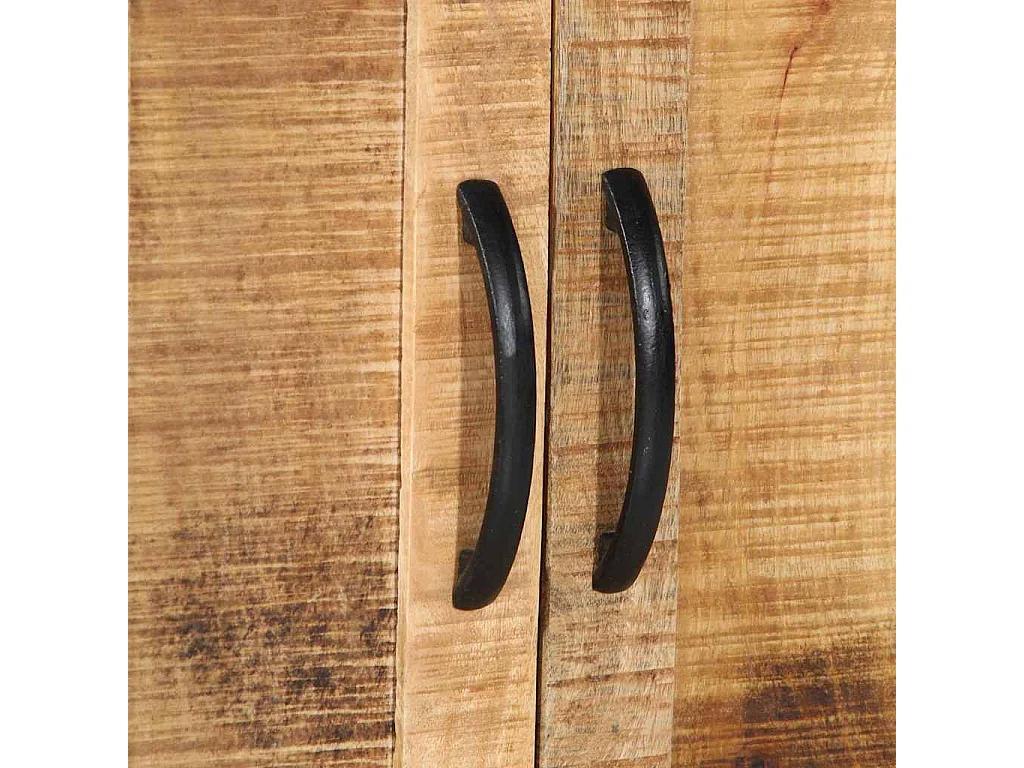 Buffet 55x35x70 cm Bois massif Mangue brut