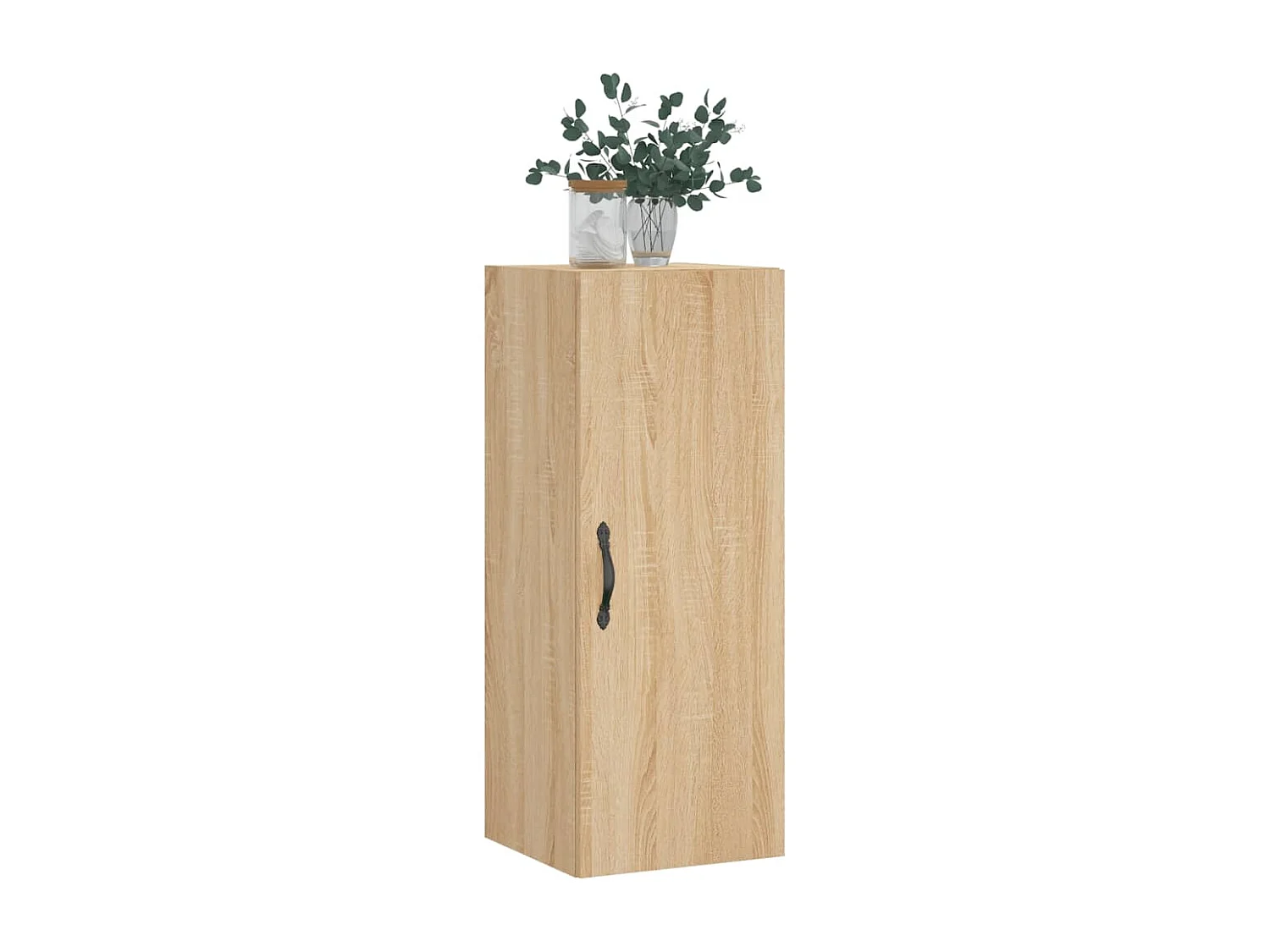 Sonoma eiken wandkast 34,5x34x90 cm bewerkt hout