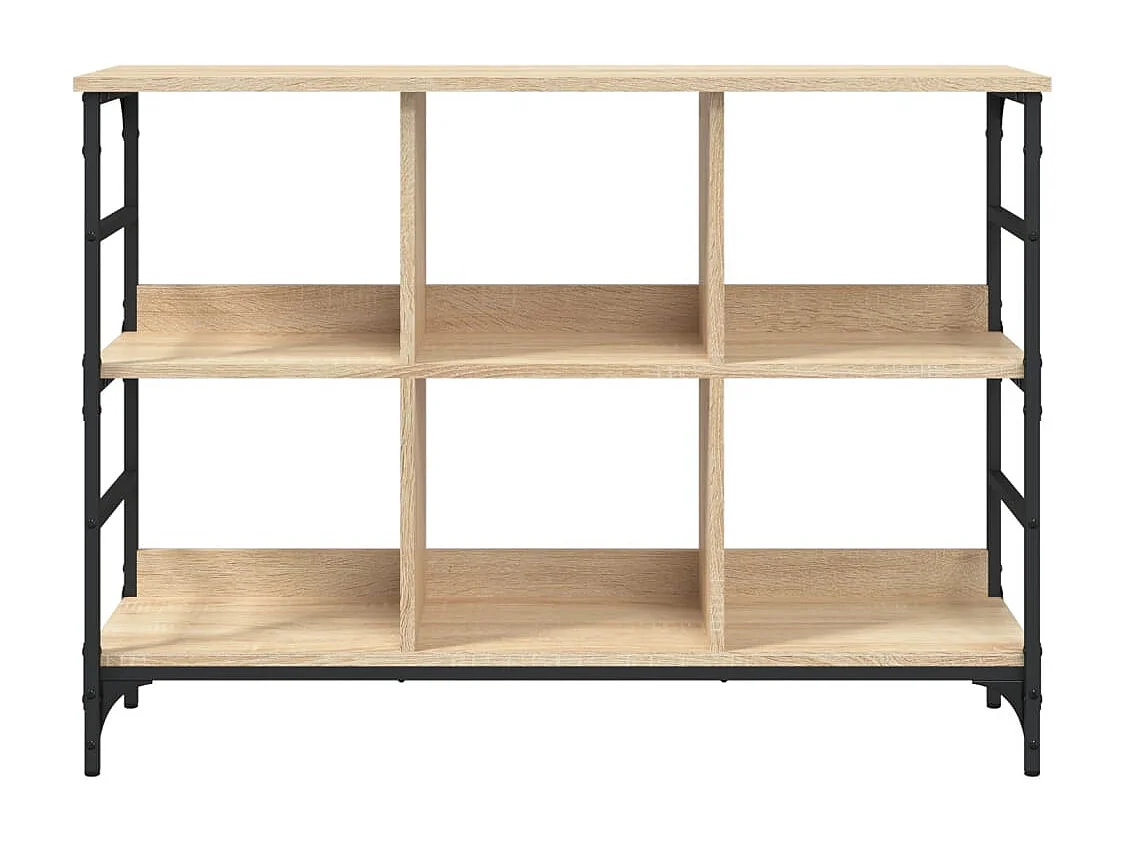 Buffet chêne sonoma 102x32x73,5 cm bois d'ingénierie