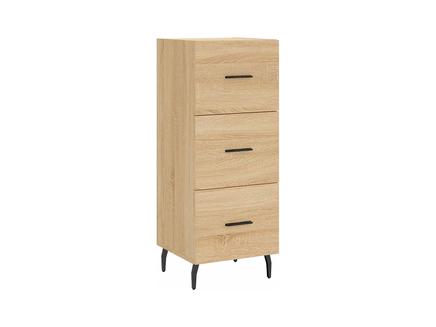 Buffet Chêne sonoma 34,5x34x90 cm Bois d'ingénierie