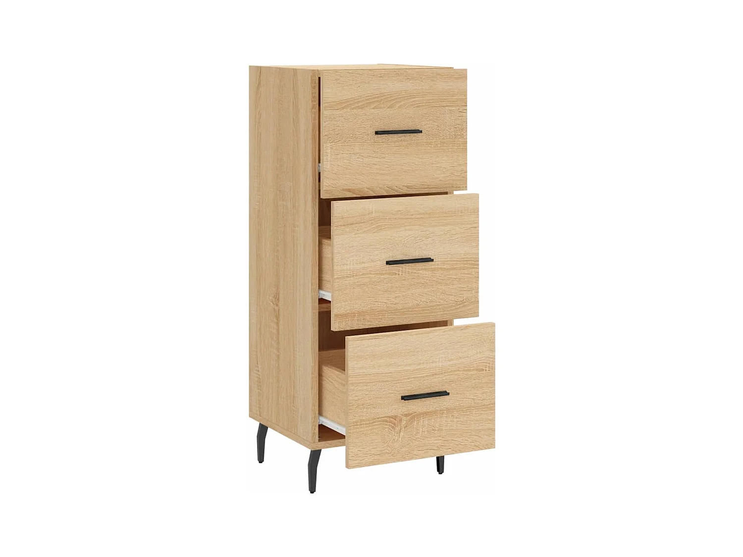 Buffet Chêne sonoma 34,5x34x90 cm Bois d'ingénierie