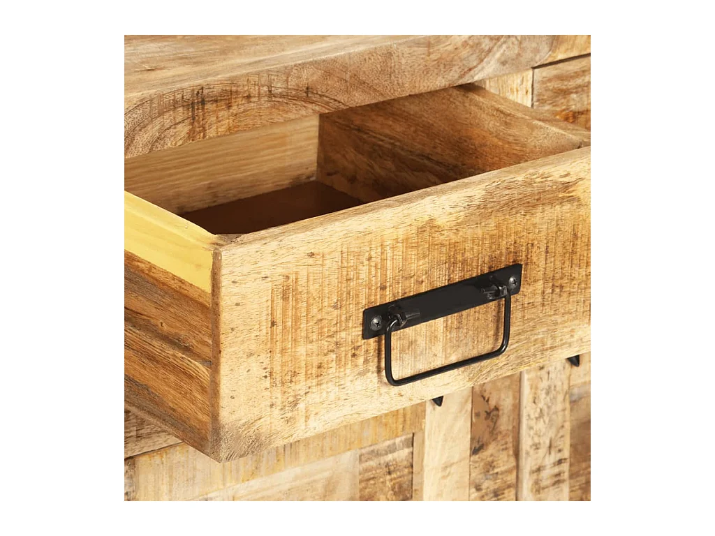 Buffet 172x35x80 cm Bois de manguier massif