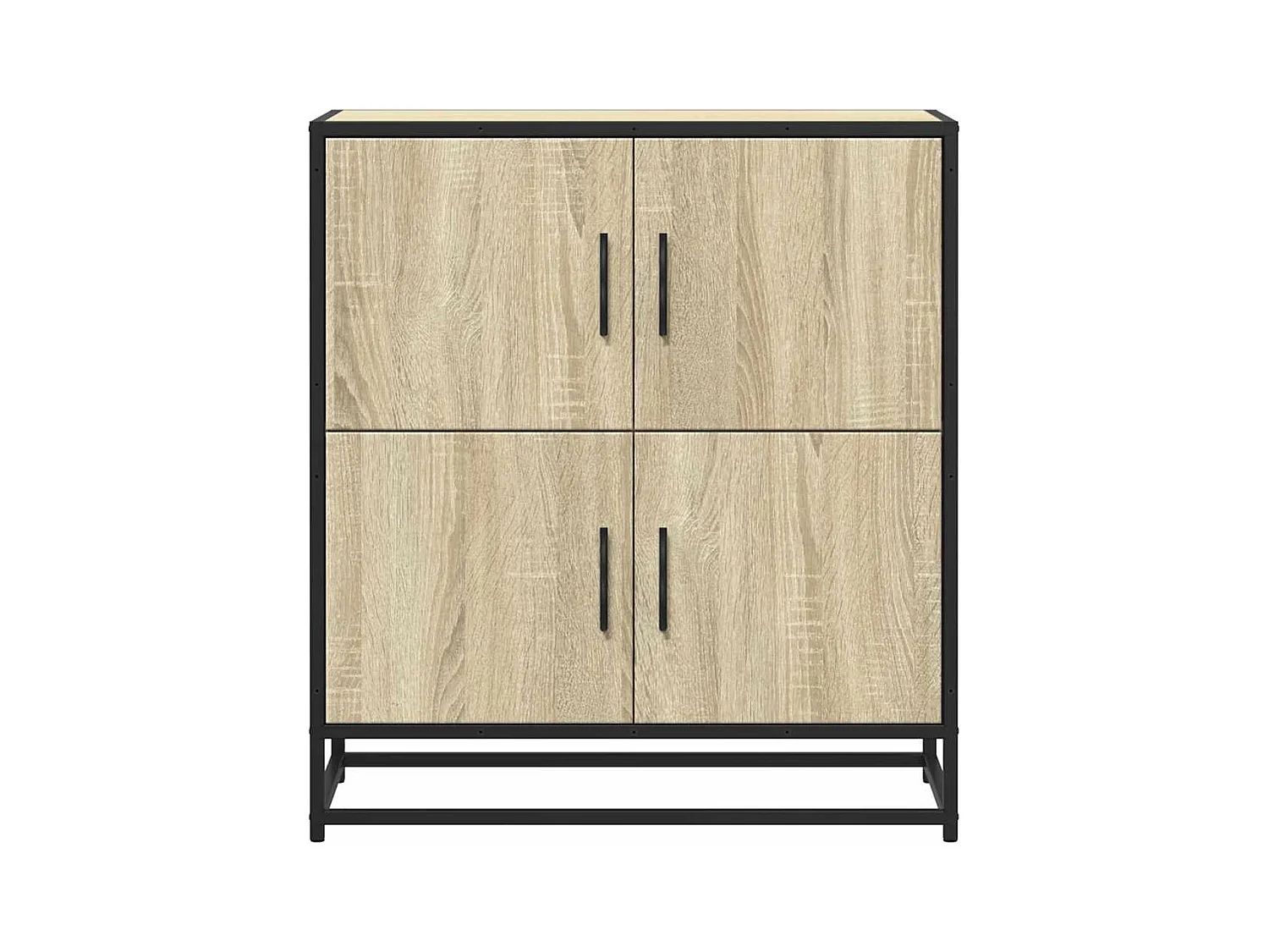 Buffet chêne sonoma 68x35x76 cm bois d'ingénierie