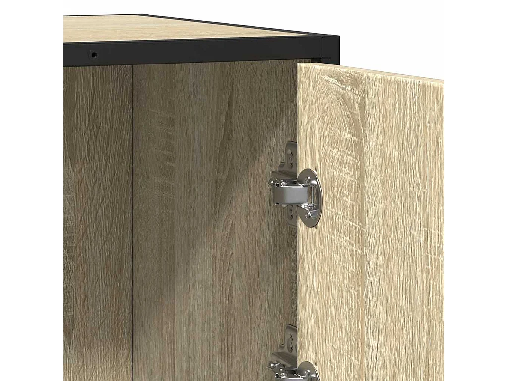 Buffet chêne sonoma 68x35x76 cm bois d'ingénierie