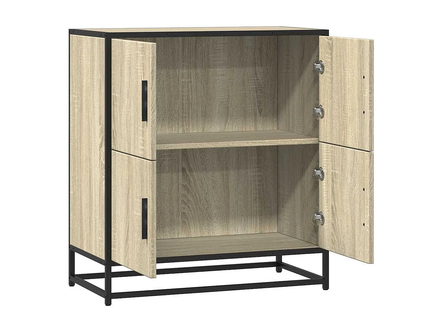 Buffet chêne sonoma 68x35x76 cm bois d'ingénierie