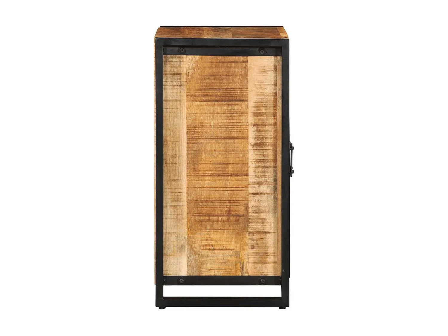 Buffet 55x35x70 cm bois de manguier brut massif