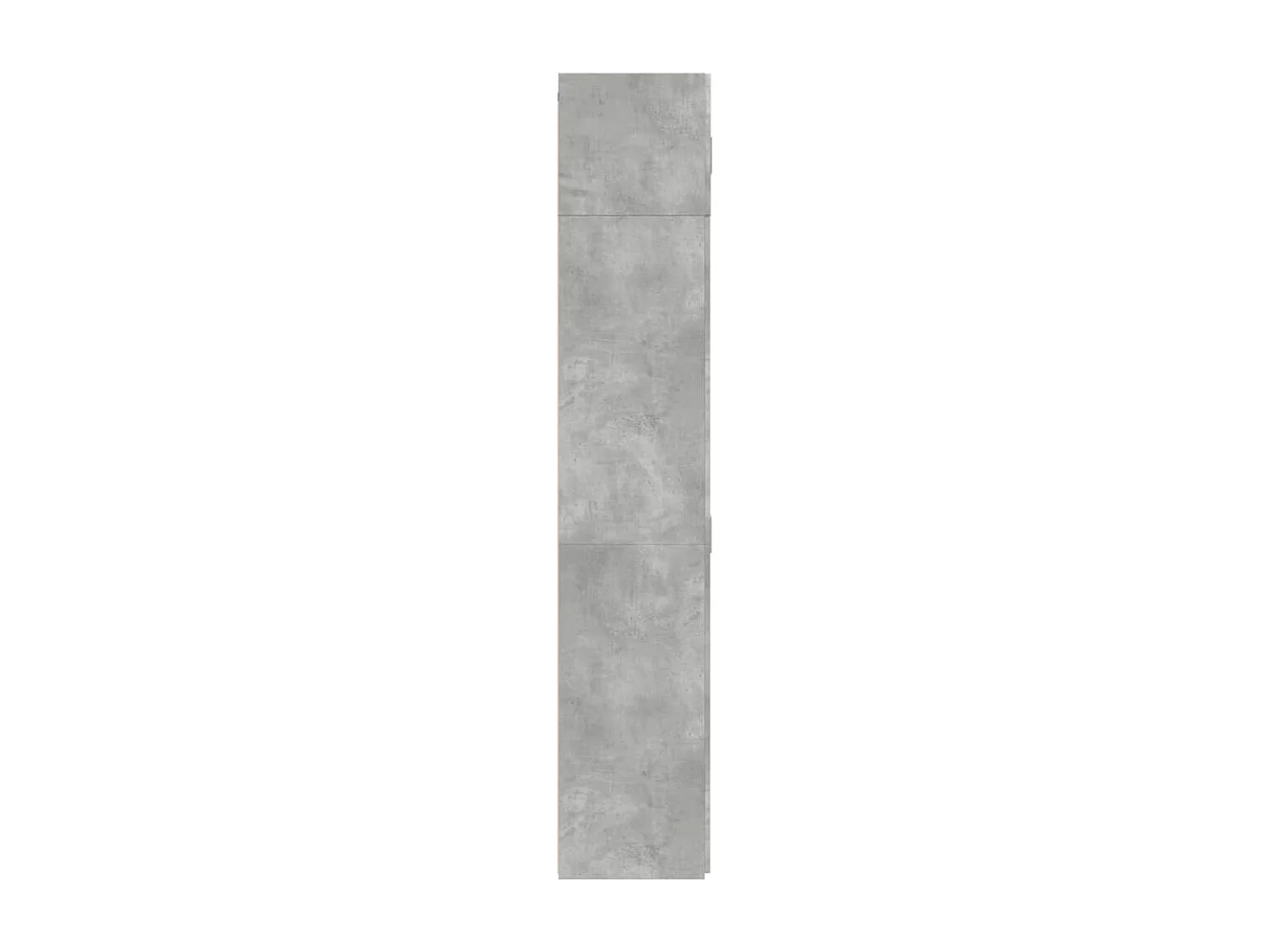 Armoire de rangement gris béton 70x42,5x225cm bois d'ingénierie