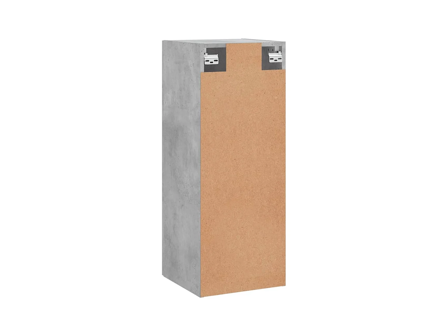 Armoire murale gris béton 34,5x34x90 cm
