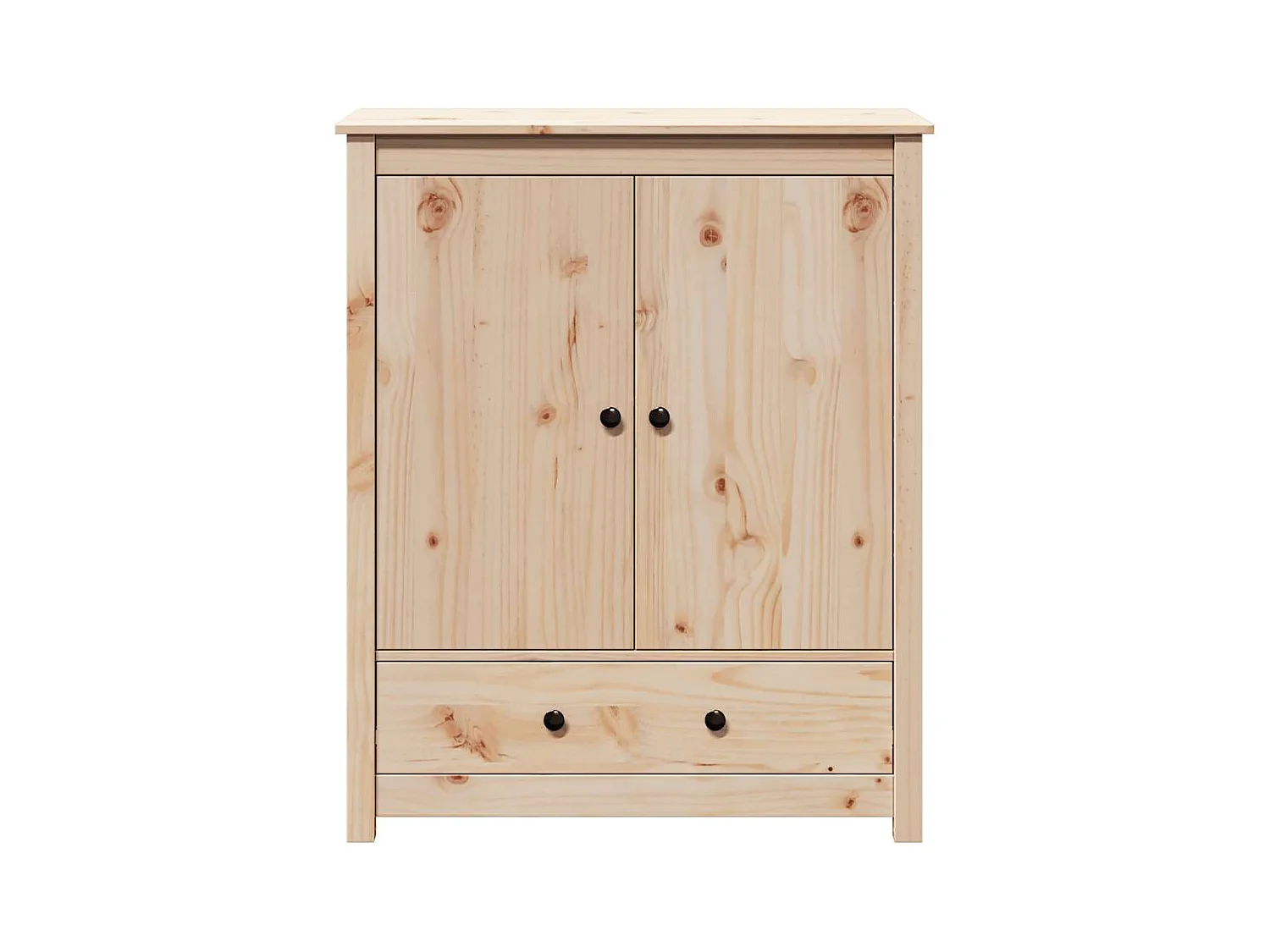 Credenza 83x41,5x100 cm Legno massello di pino