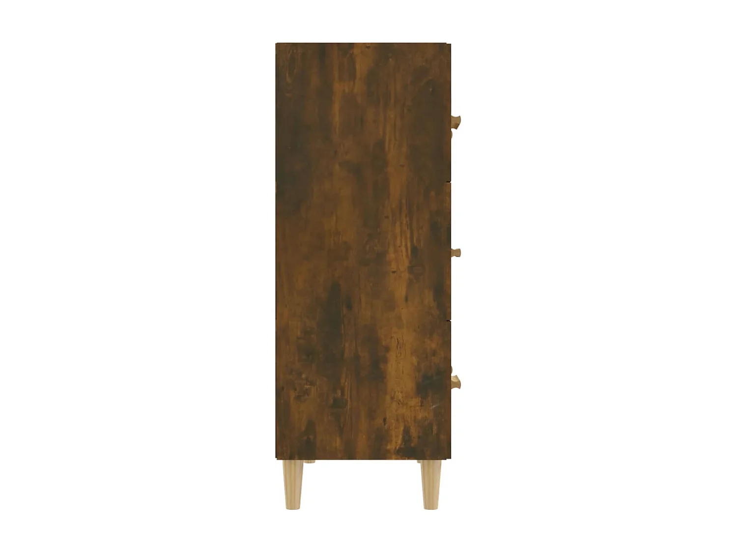 Buffet Chêne fumé 70x34x90 cm Bois d'ingénierie