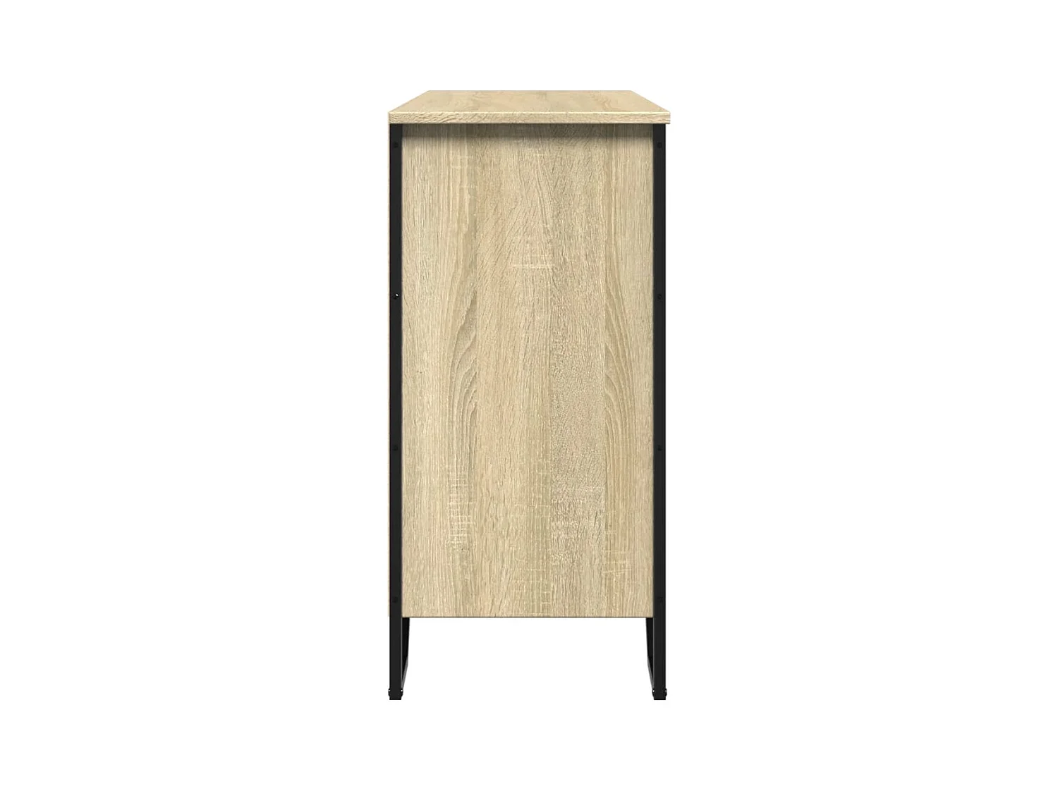 Buffet chêne sonoma 101x35,5x74,5 cm bois d'ingénierie