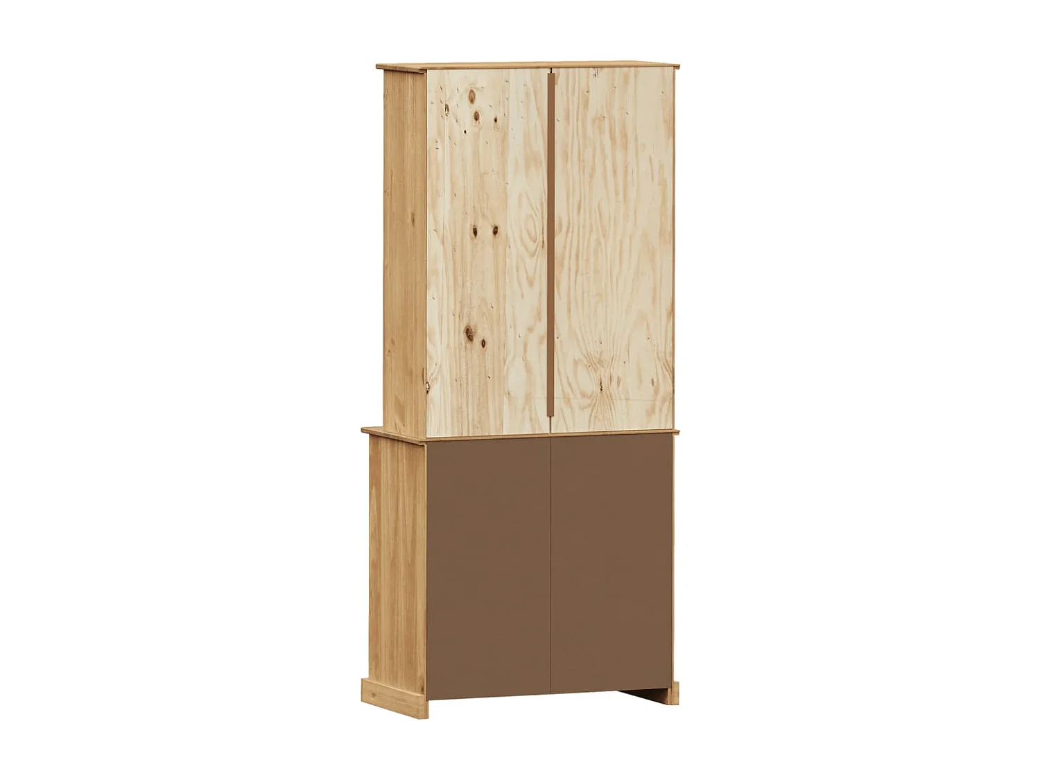 VIGO hoog dressoir 78x40x175 cm massief grenenhout
