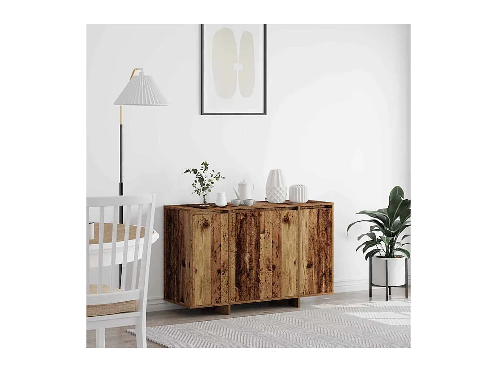 Buffet marron Bois ancien Bois 120 x 41 x 75 cm Buffet