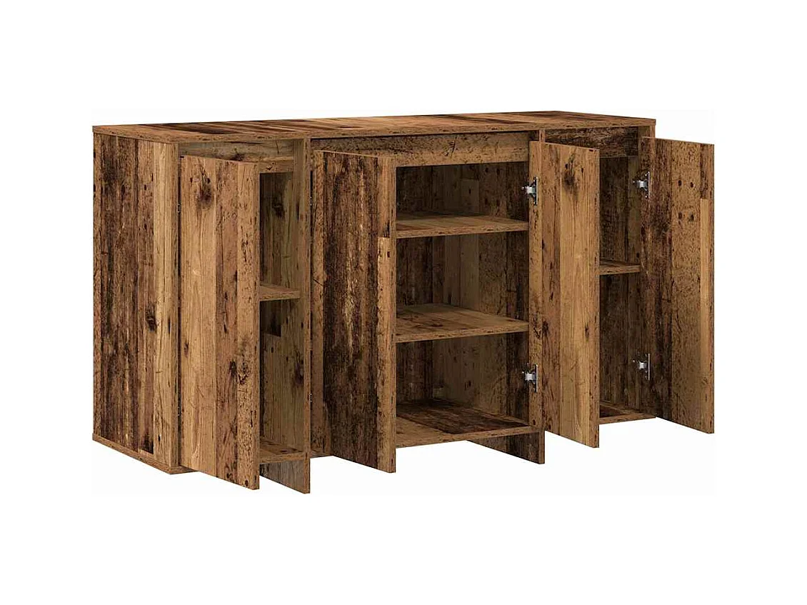 Buffet marron Bois ancien Bois 120 x 41 x 75 cm Buffet