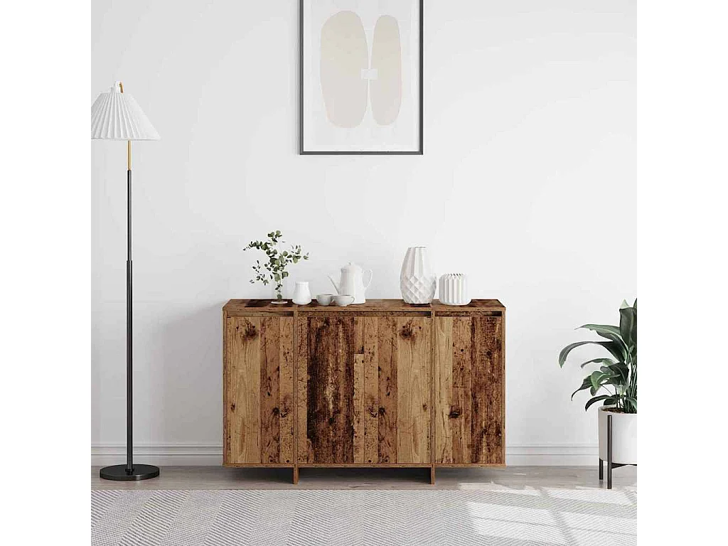 Buffet marron Bois ancien Bois 120 x 41 x 75 cm Buffet