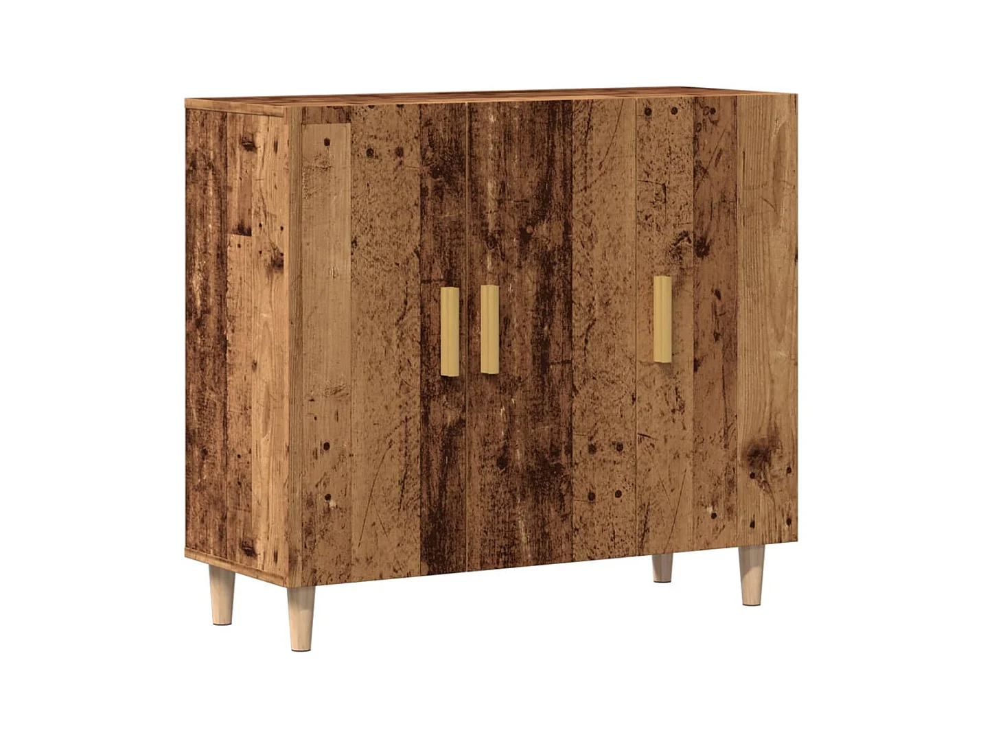 Credenza in legno antico 90x34x80 cm in legno ingegnerizzato