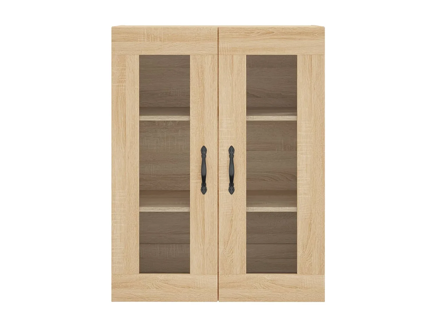 Hoog dressoir Sonoma eiken 69,5x34x180 cm Technisch hout