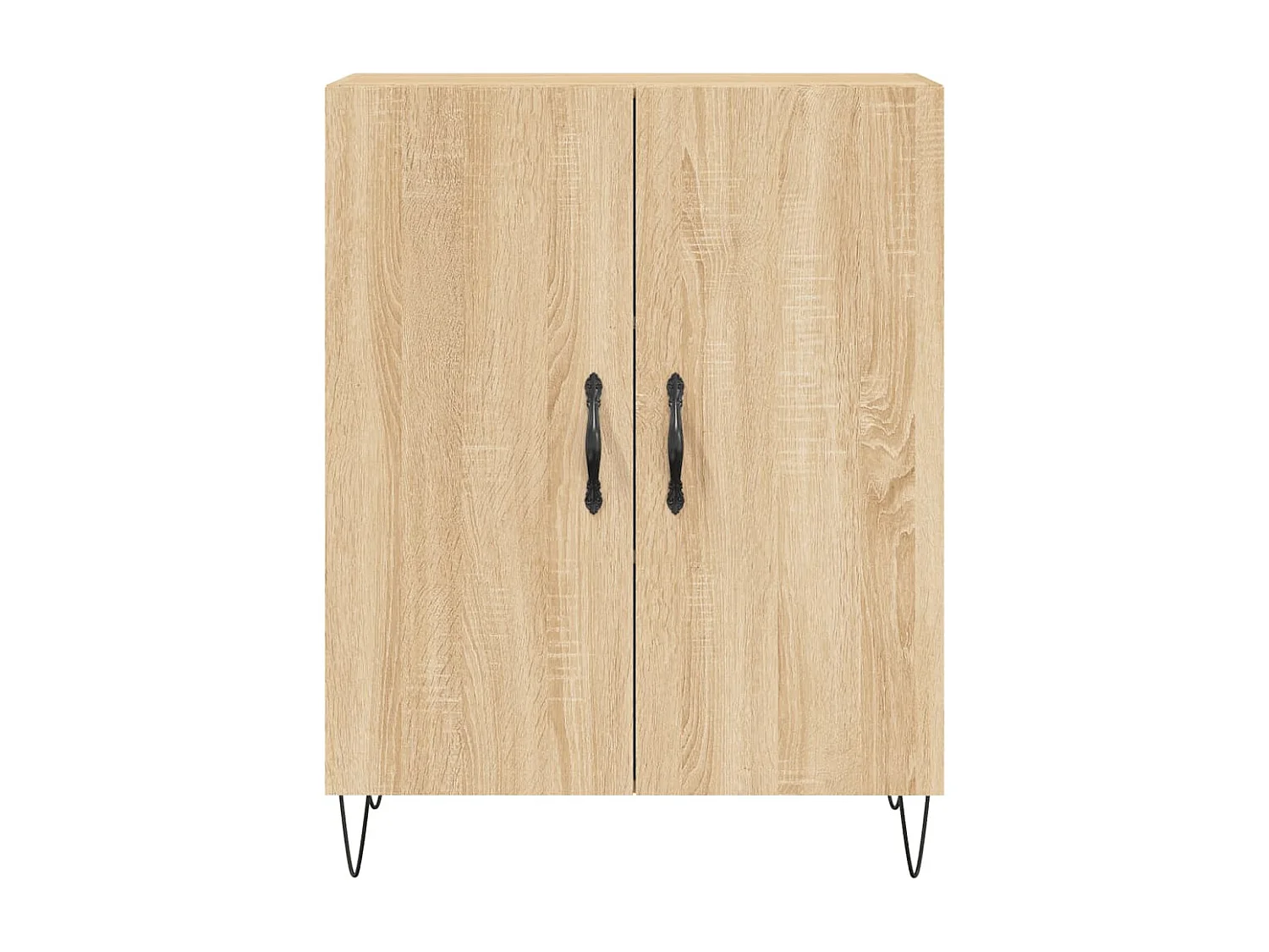 Hoog dressoir Sonoma eiken 69,5x34x180 cm Technisch hout