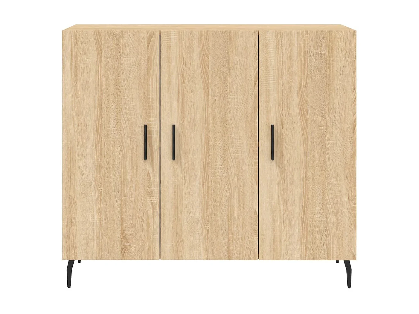 Credenza in rovere Sonoma 90x34x80 cm in legno ingegnerizzato