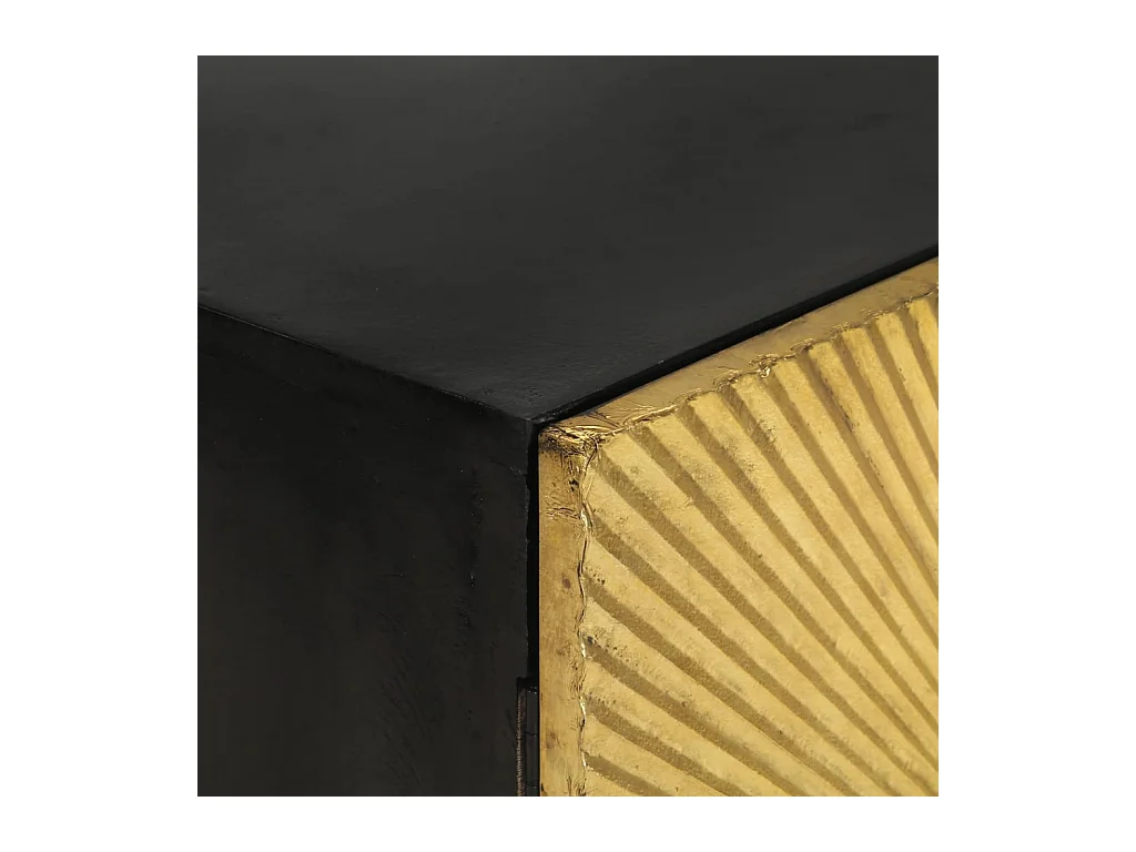 Buffet 55x30x75 cm bois massif de manguier