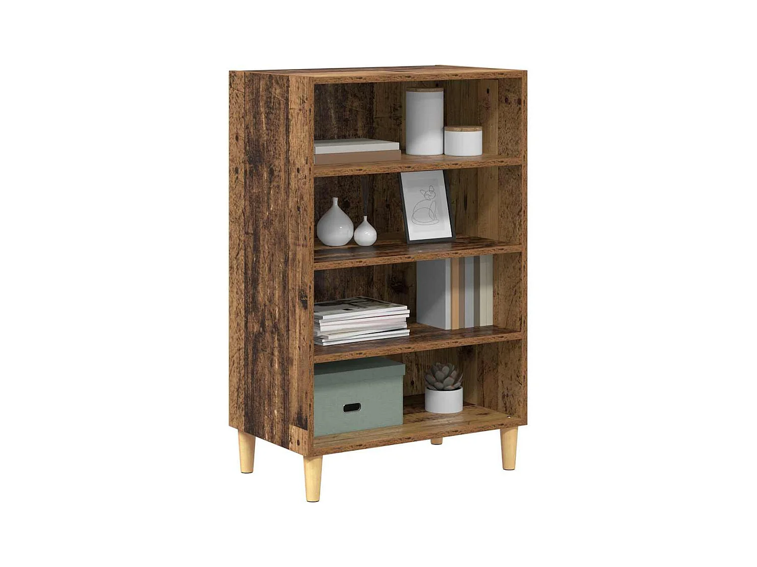 Buffet Bois ancien 57 x 35 x 90 cm Bois d'ingénierie