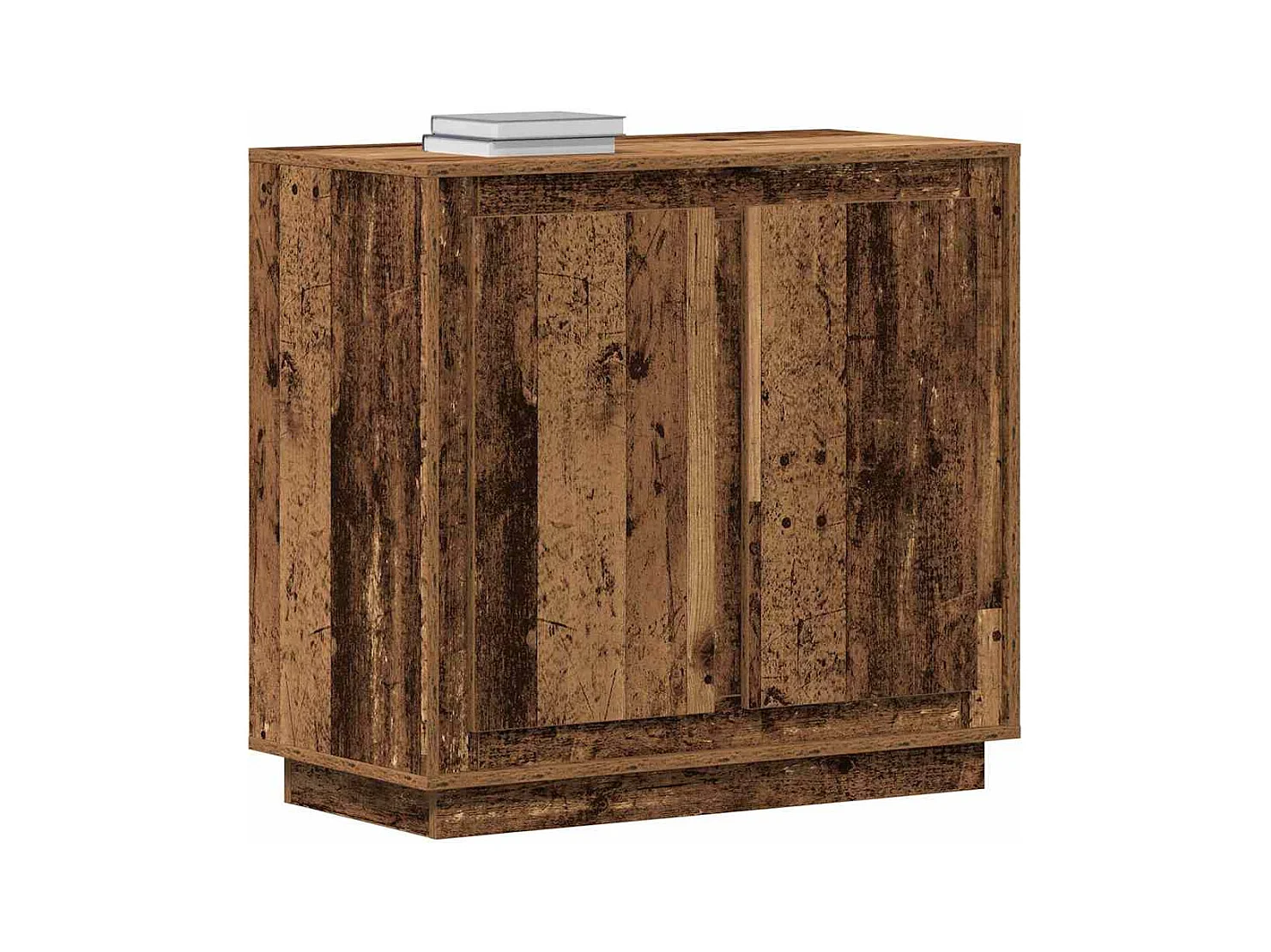 Buffet en bois ancien 80x34x75 cm Bois d'ingénierie