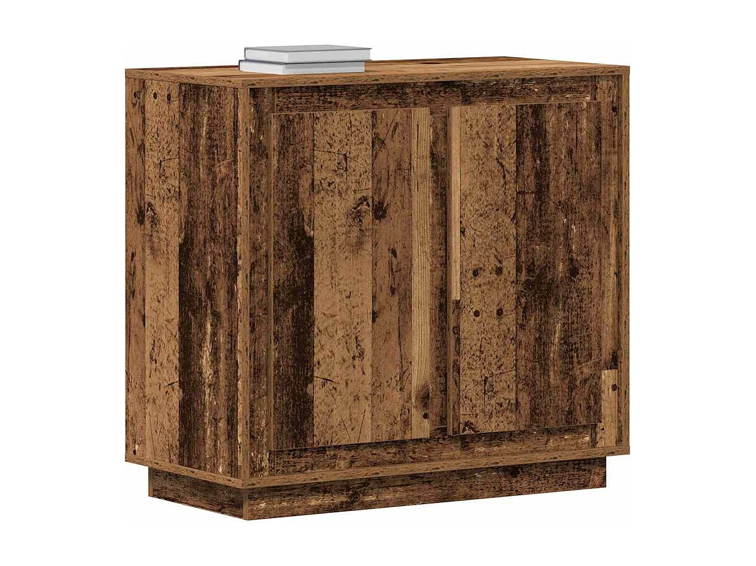 Buffet en bois ancien 80x34x75 cm Bois d'ingénierie